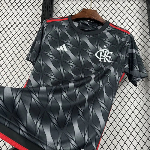 25/16 Maillot du FLAMENGO Noir/Rouge