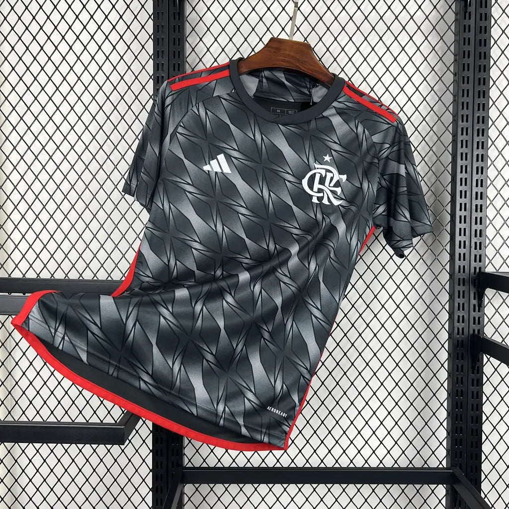 25/16 Maillot du FLAMENGO Noir/Rouge