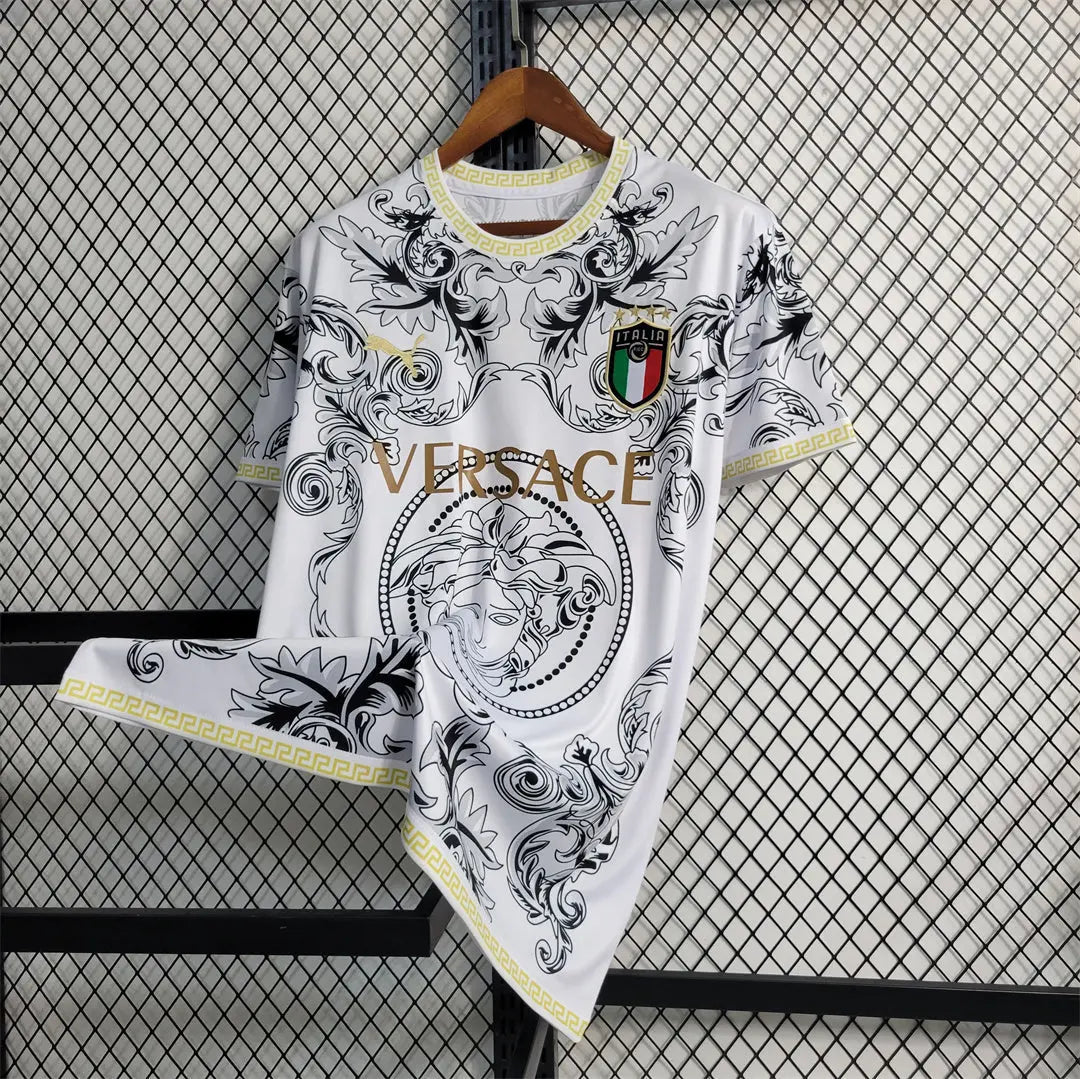 MAILLOT ITALIE VERSACE BLANC 2023/2024
