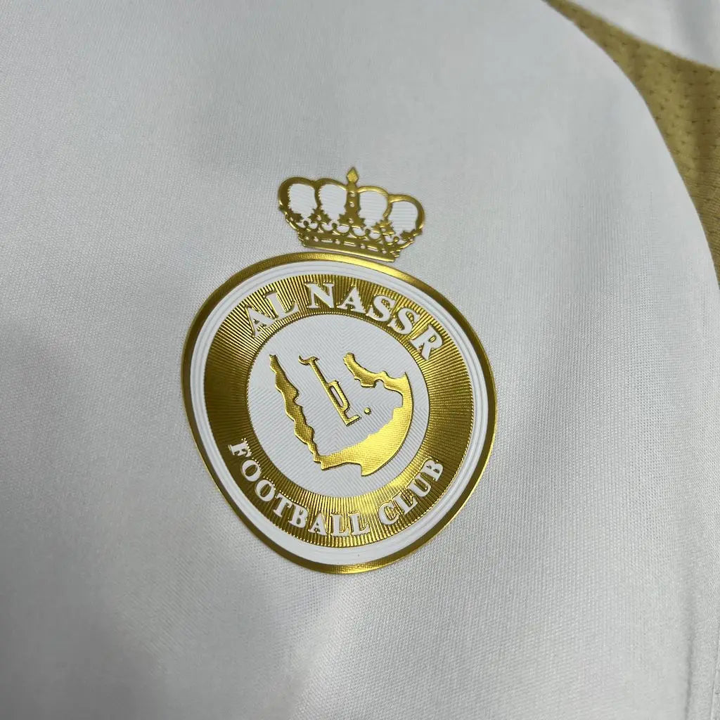 24/25 Maillot Third AL NASSR Blanc/Or