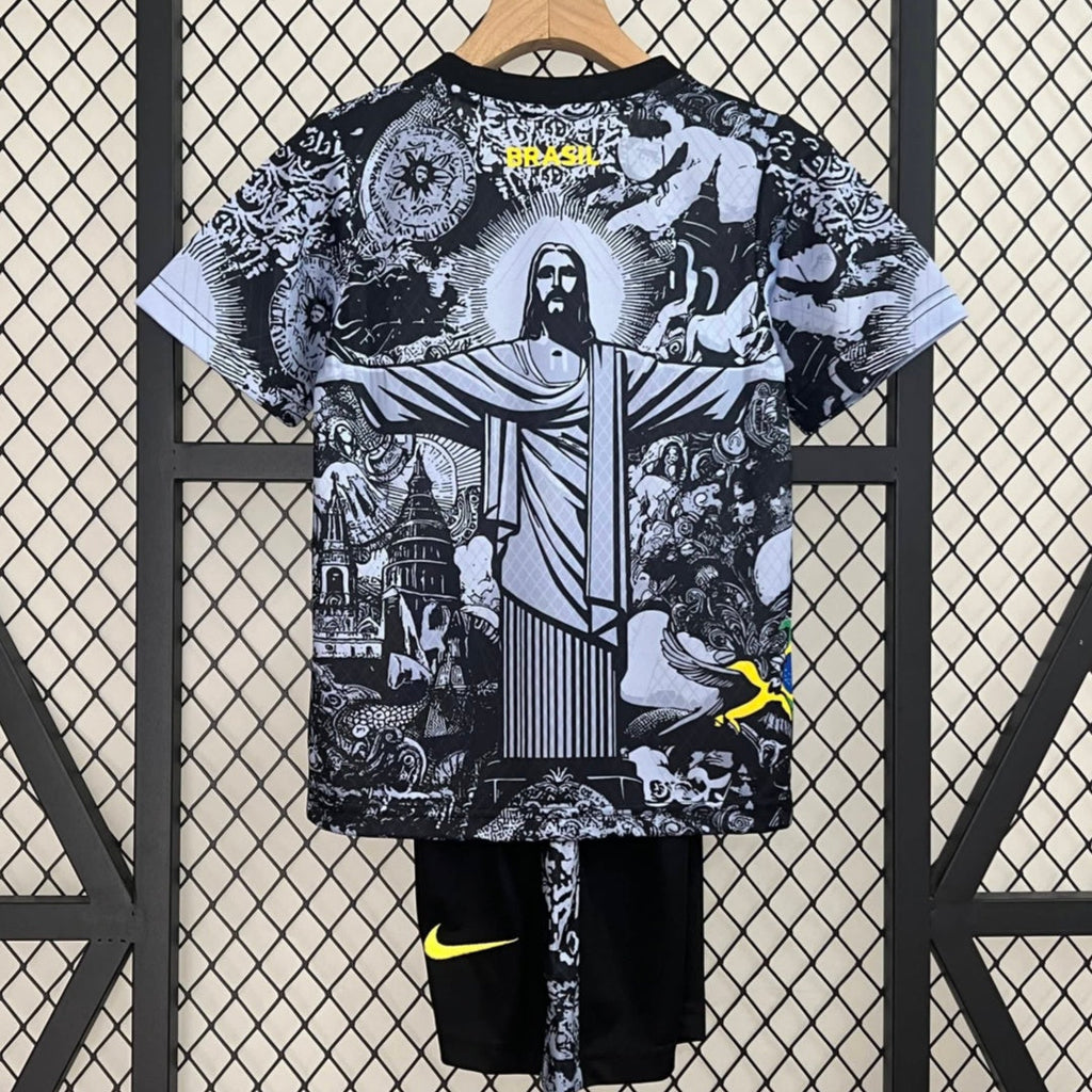 24/25 Ensemble Enfant Brésil Noir Spécial