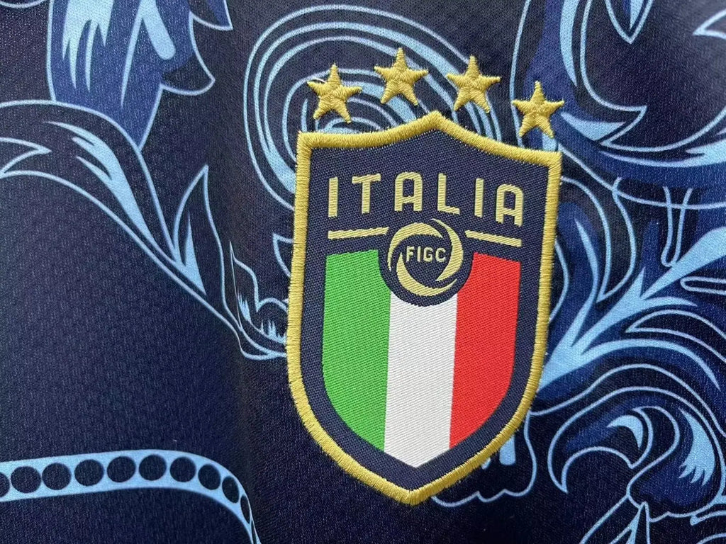 MAILLOT ITALIE VERSACE BLEU 2023/2024
