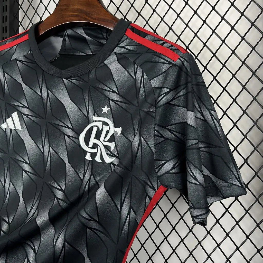 25/16 Maillot du FLAMENGO Noir/Rouge