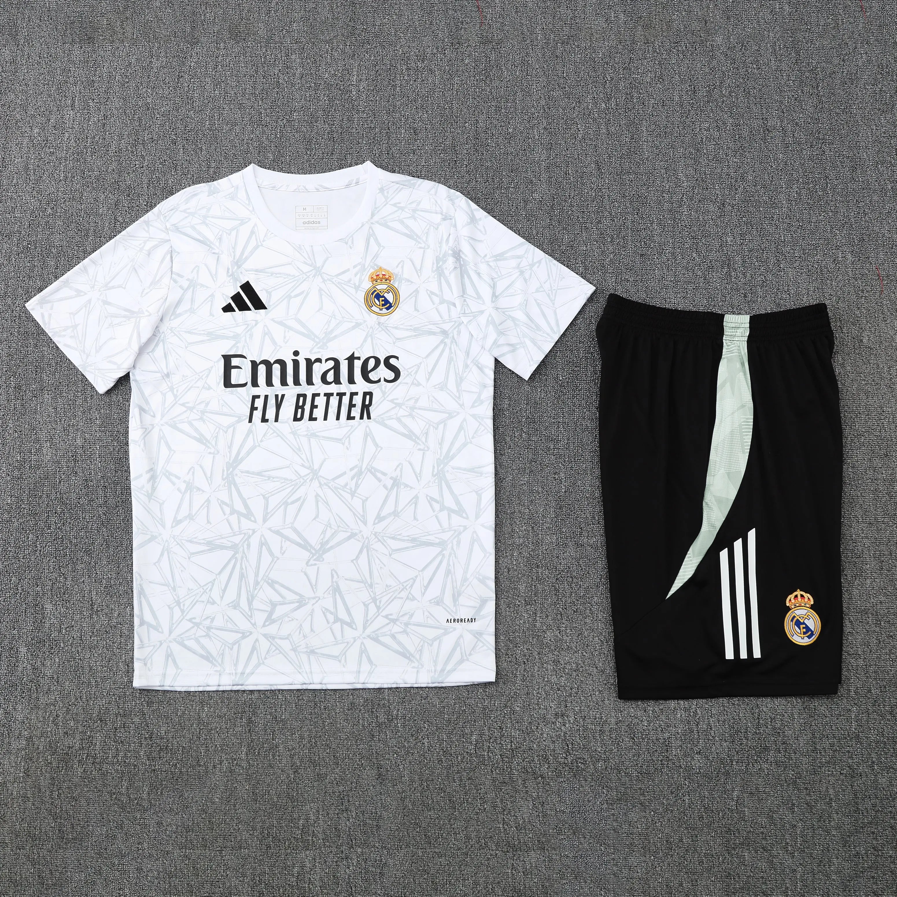 Ensemble Real Madrid Blanc/Noir