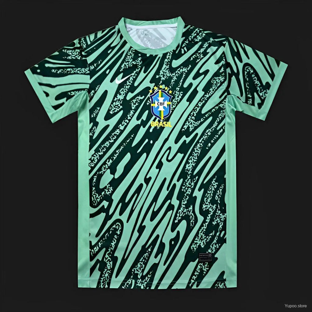 Maillot Brésil 23/24 vert/noir