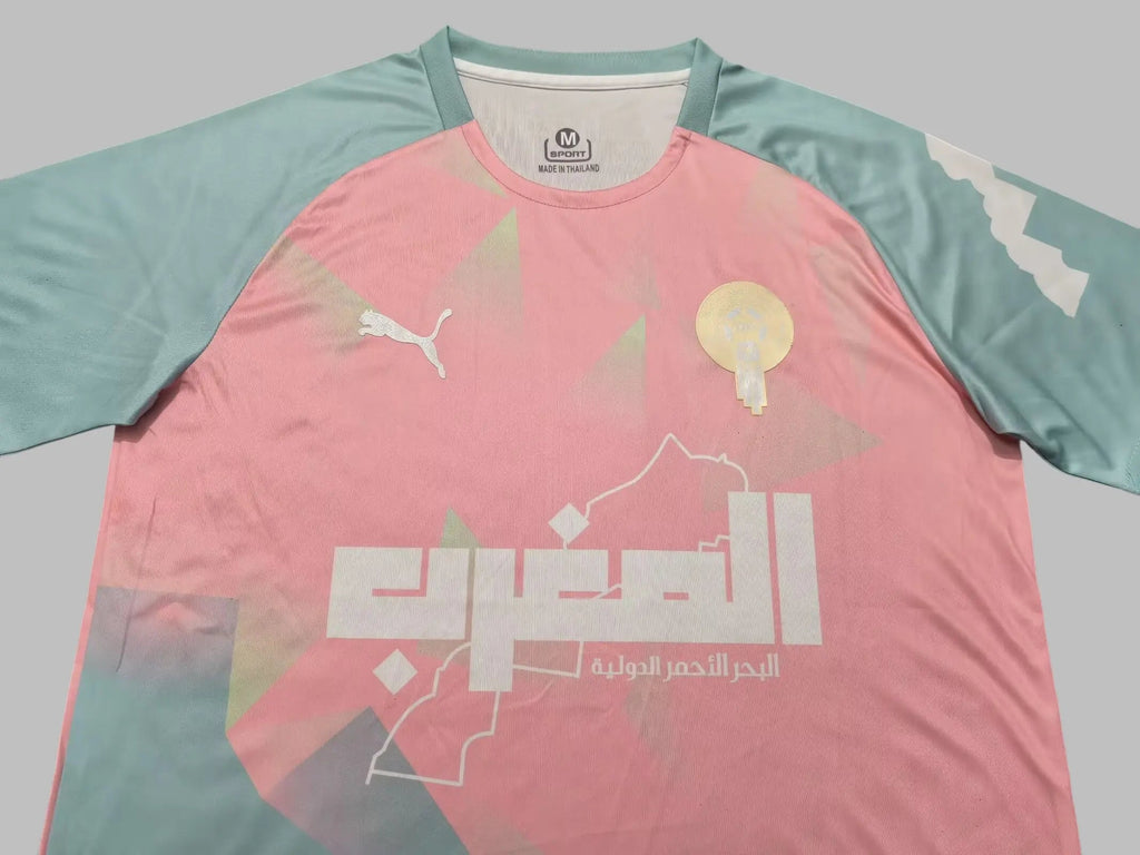 24/25 Maillot Concept du Maroc Rose/Bleu