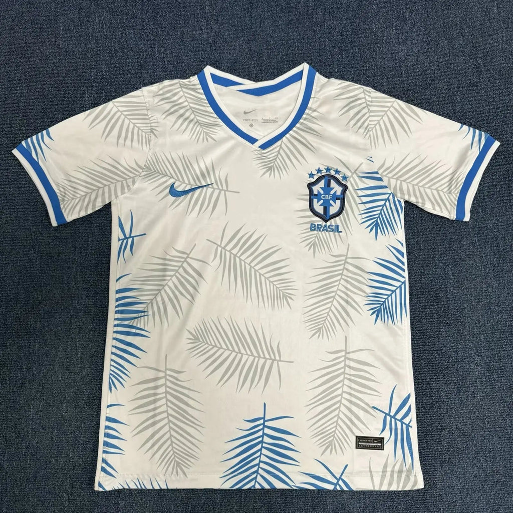 Maillot Brésil Blanc/Bleu 23-24