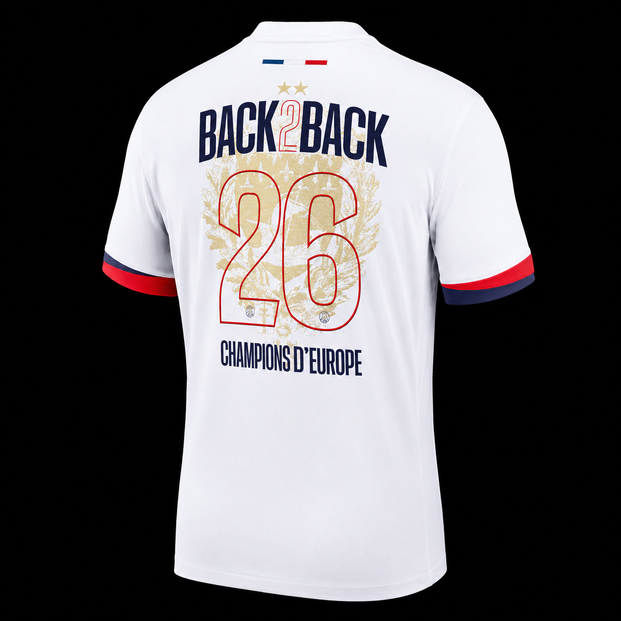 Maillot Extérieur PSG 25/26 champions d’Europe⭐️⭐️