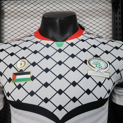 2024 Maillot Adulte Entraînement PALESTINE Blanc