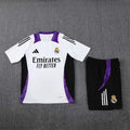 24/25 Ensemble d’entraînement REAL MADRID Blanc/Violet/Noir