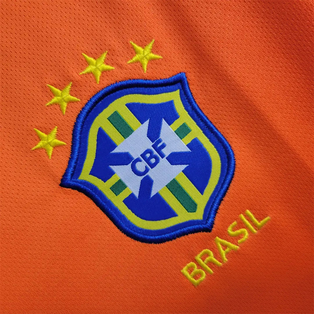 MAILLOT BRÉSIL 1998 VERSION MANCHES LONGUES