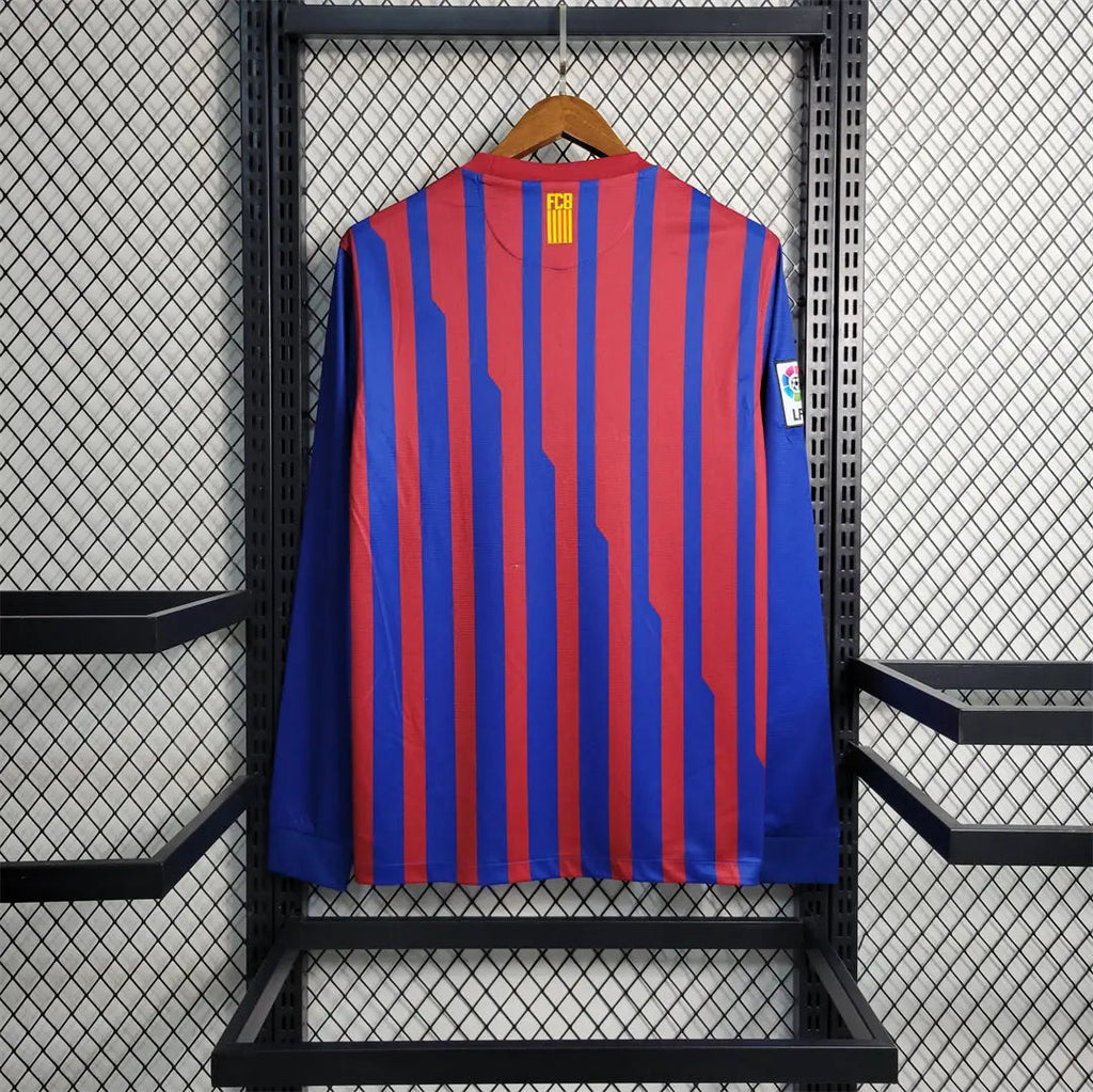 MAILLOT BARCELONE DOMICILE 2011/2012 VERSION MANCHES LONGUES