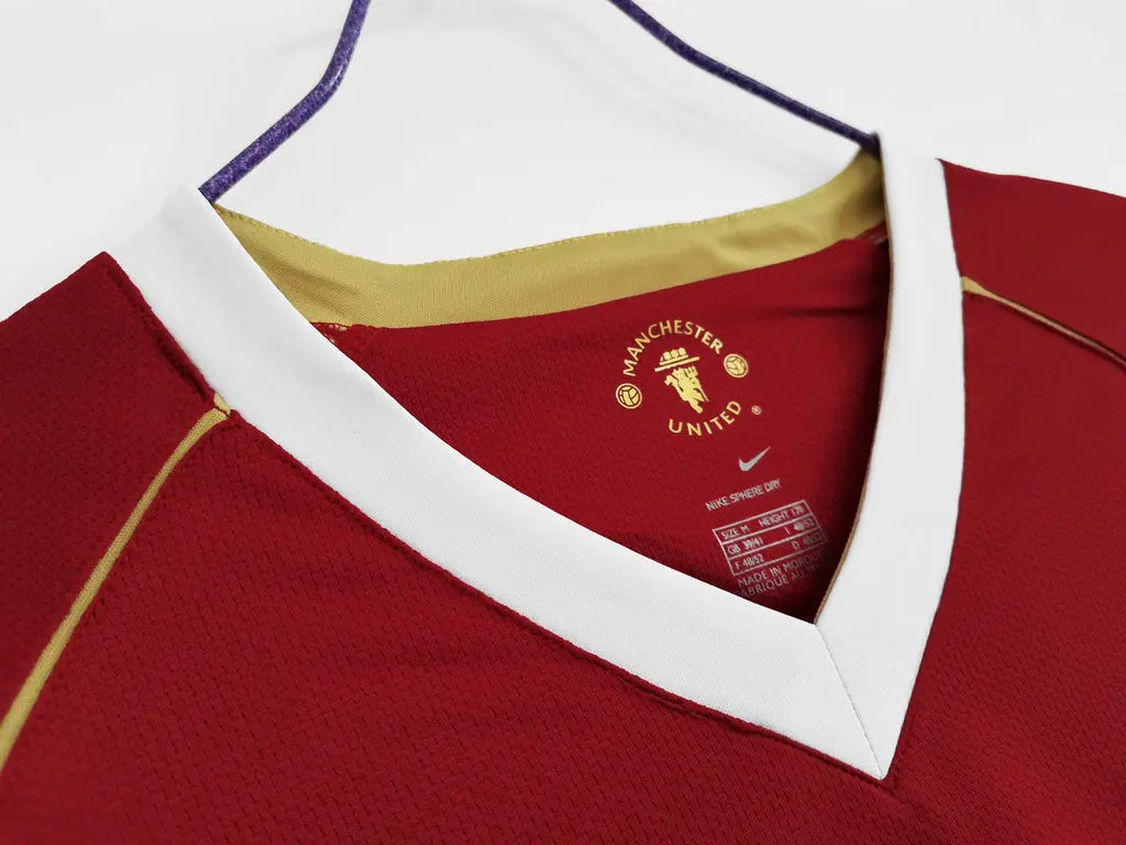 MAILLOT RÉTRO MANCHESTER UNITED DOMICILE 2006/2007
