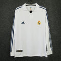 MAILLOT RETRO REAL MADRID DOMICILE 2001/2002