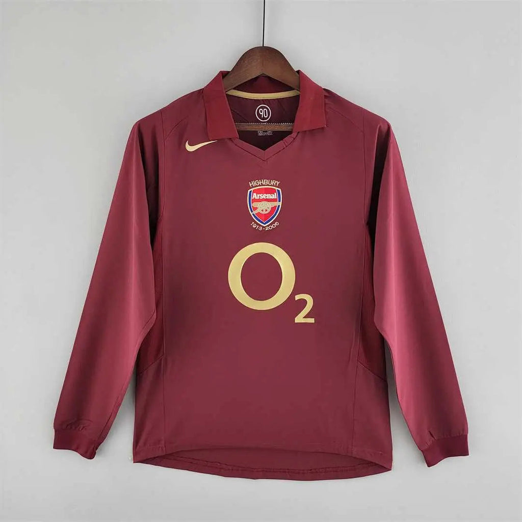 MAILLOT ARSENAL DOMICILE 2005/2006
