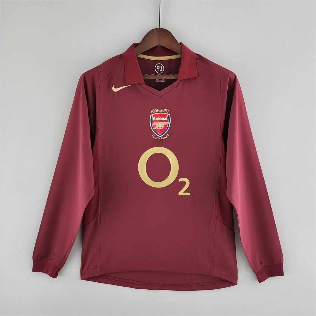 MAILLOT ARSENAL DOMICILE 2005/2006