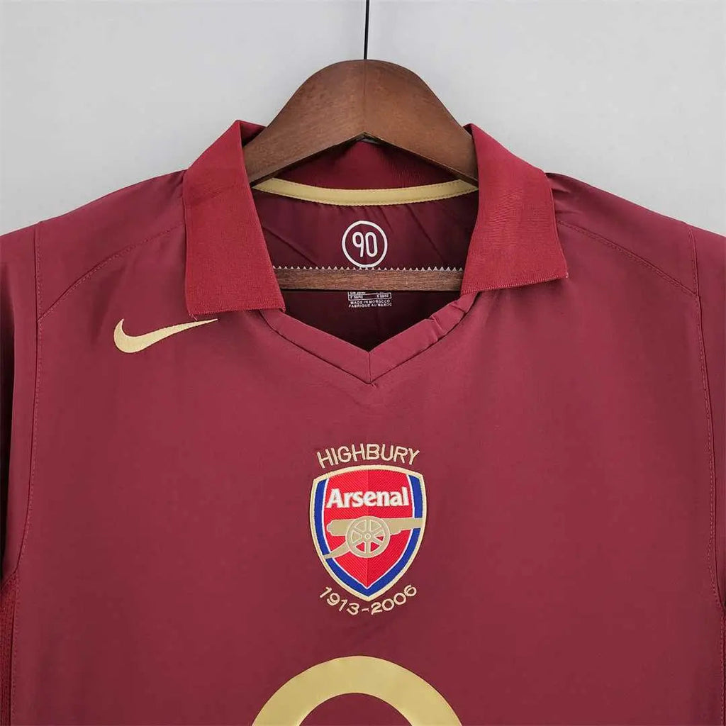 MAILLOT ARSENAL DOMICILE 2005/2006
