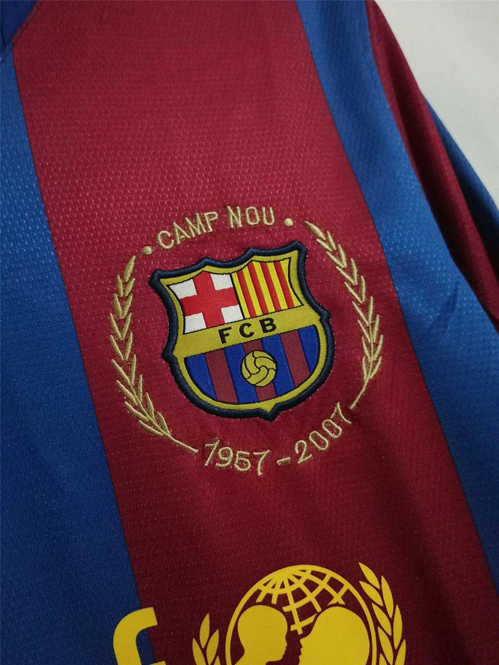 MAILLOT BARCELONE DOMICILE 2007/2008