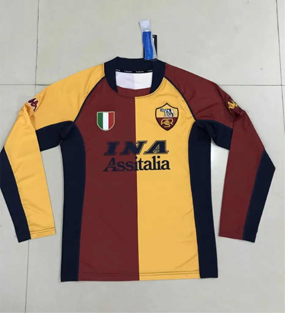 MAILLOT RETRO AS ROMA DOMICILE 2000