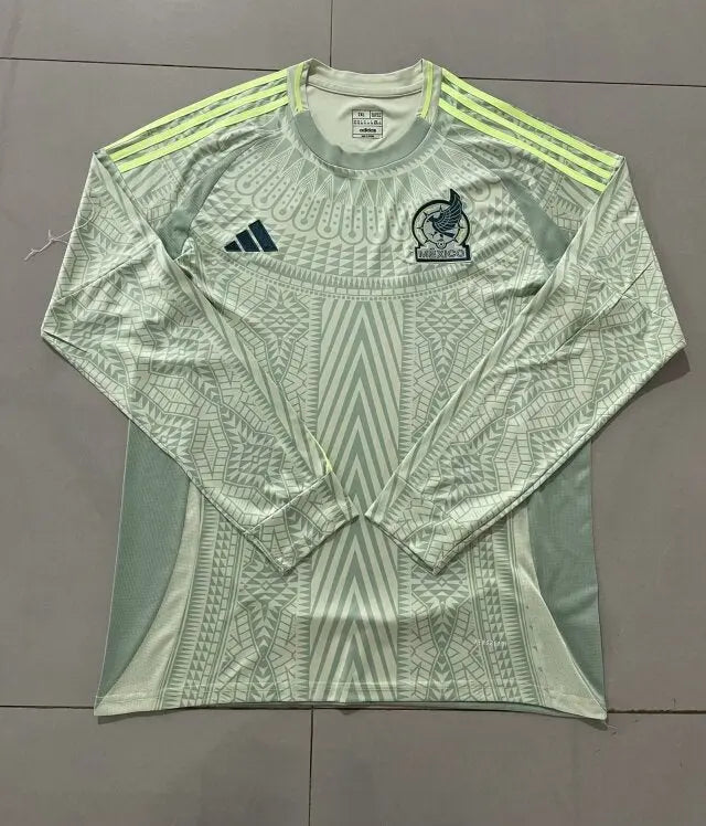 MAILLOT MEXIQUE EXTÉRIEUR 2024 VERSION MANCHES LONGUES