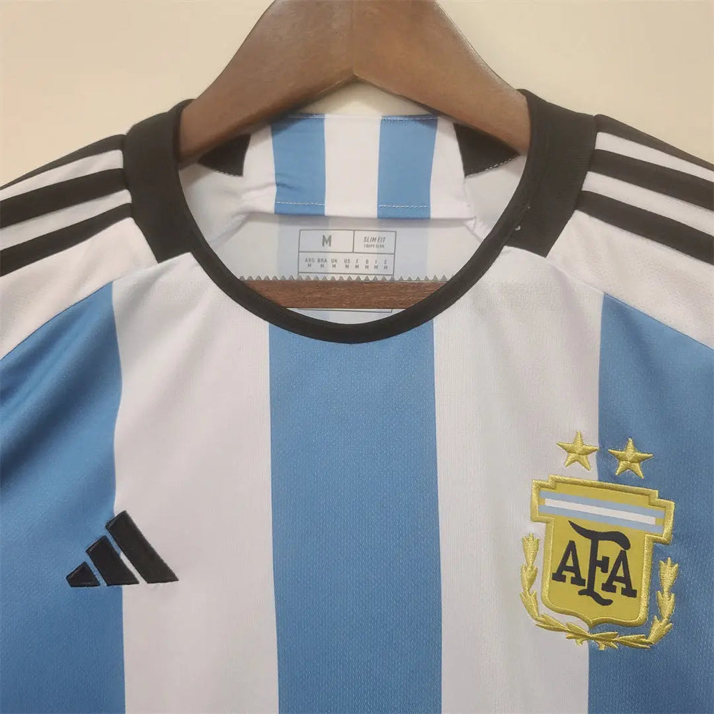 MAILLOT ARGENTINE DOMICILE 2022 VERSION MANCHES LONGUES