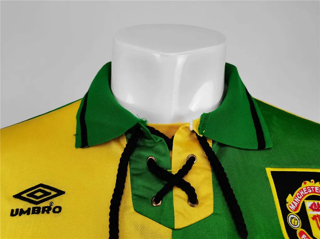 MAILLOT MANCHESTER UNITED 1992/1994 VERSION MANCHES LONGUES