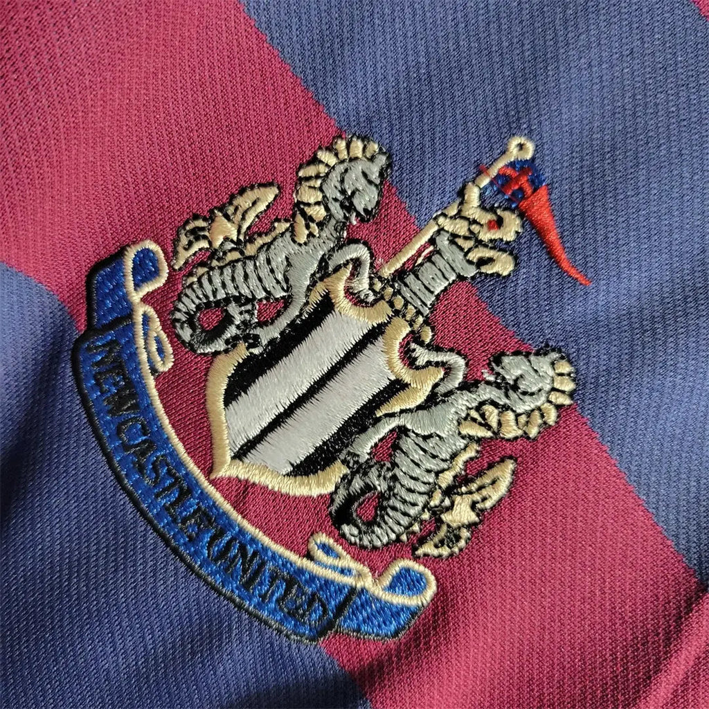 MAILLOT NEWCASTLE EXTÉRIEUR 1995/1996 VERSION MANCHES LONGUES
