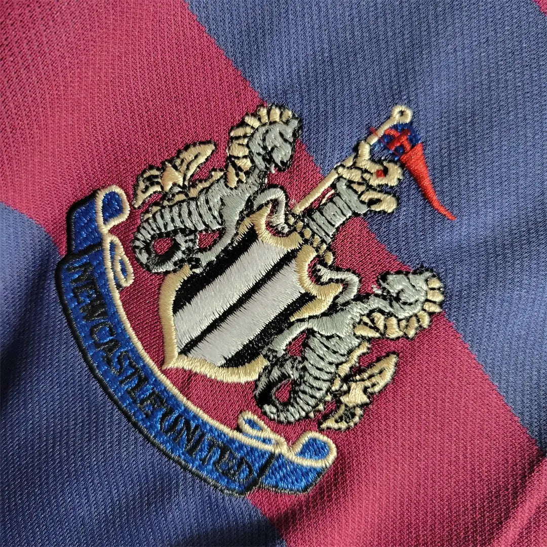MAILLOT NEWCASTLE EXTÉRIEUR 1995/1996 VERSION MANCHES LONGUES