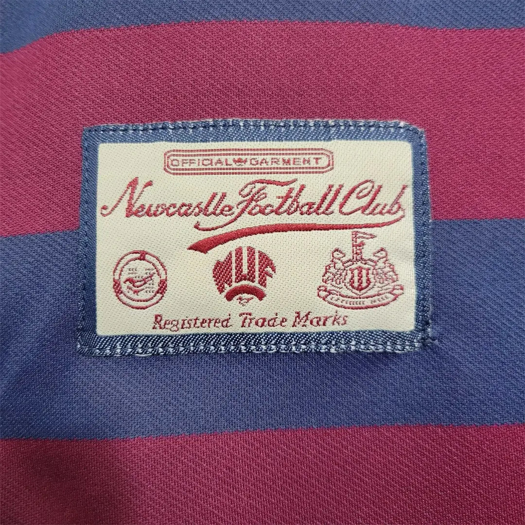 MAILLOT NEWCASTLE EXTÉRIEUR 1995/1996 VERSION MANCHES LONGUES