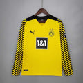 MAILLOT DORTMUND DOMICILE 2021/2022 MANCHES LONGUES