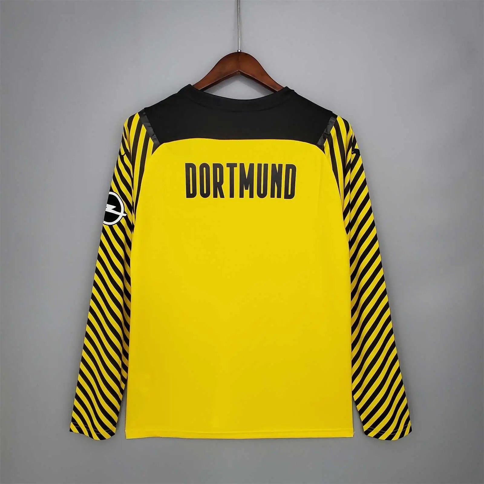 MAILLOT DORTMUND DOMICILE 2021/2022 MANCHES LONGUES