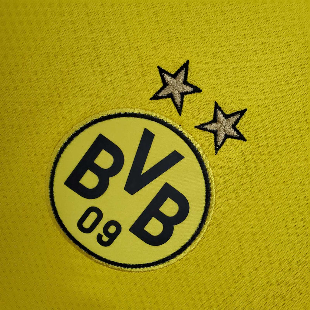 MAILLOT DORTMUND DOMICILE 2021/2022 MANCHES LONGUES