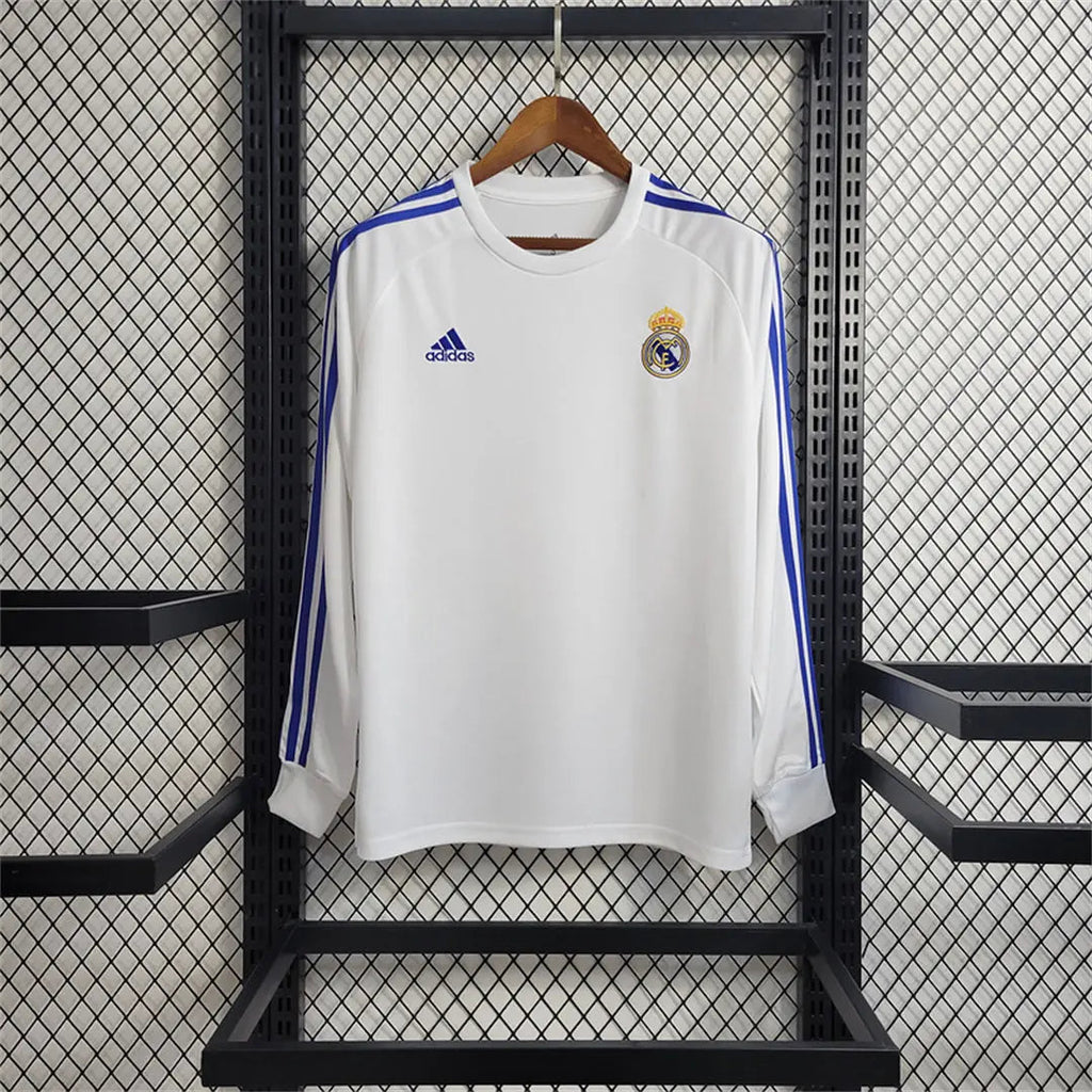 MAILLOT REAL MADRID 2020/2021 VERSION MANCHES LONGUES