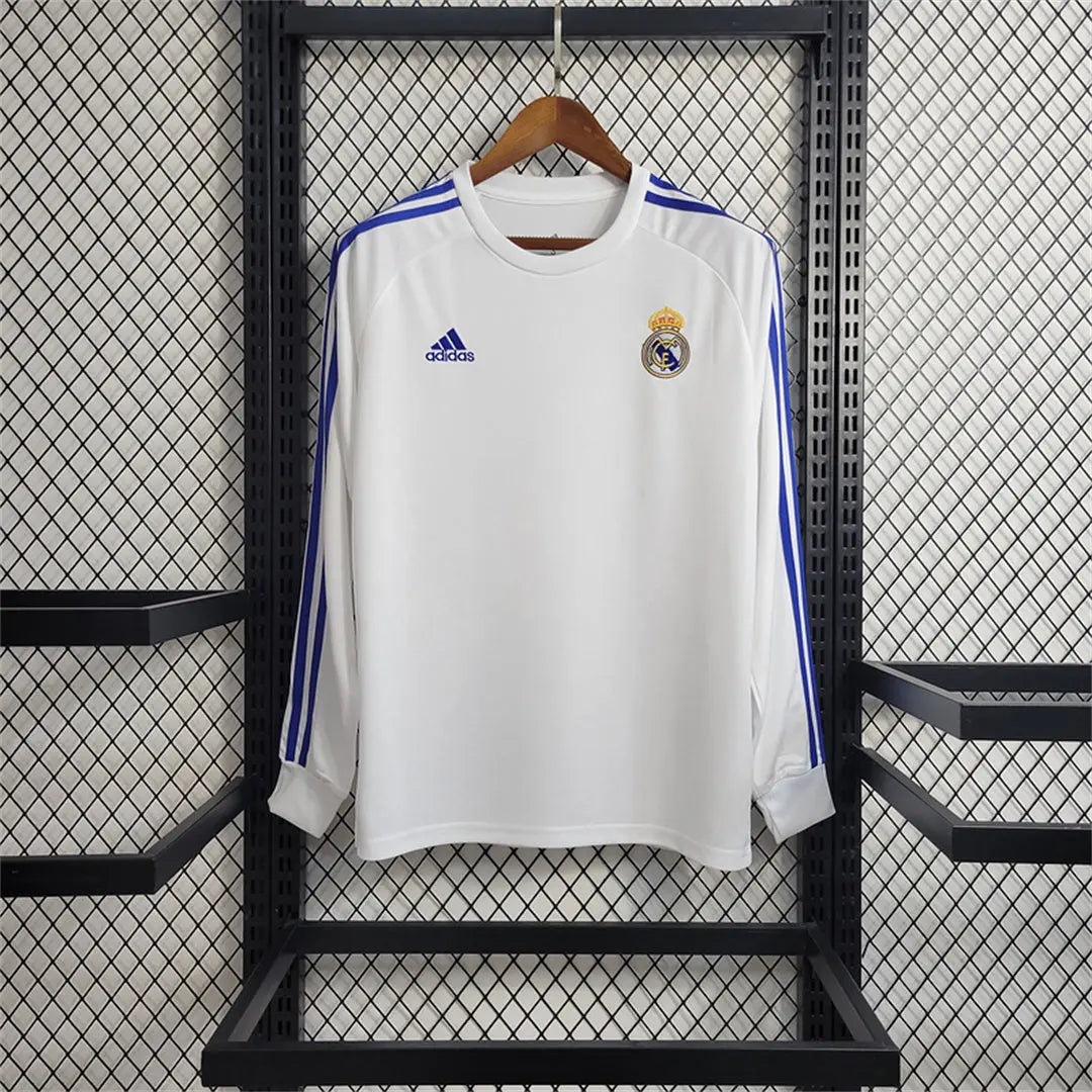 MAILLOT REAL MADRID 2020/2021 VERSION MANCHES LONGUES