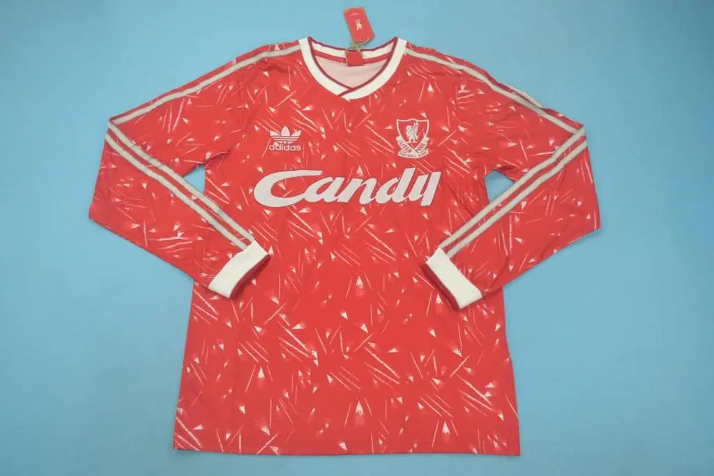 MAILLOT RETRO LIVERPOOL DOMICILE 1989/1990