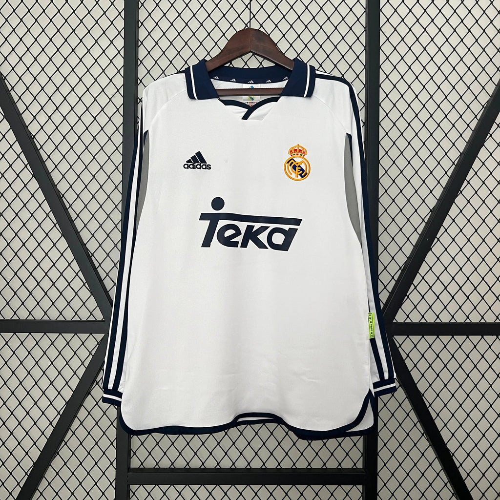 MAILLOT RETRO REAL MADRID DOMICILE 2000/2001