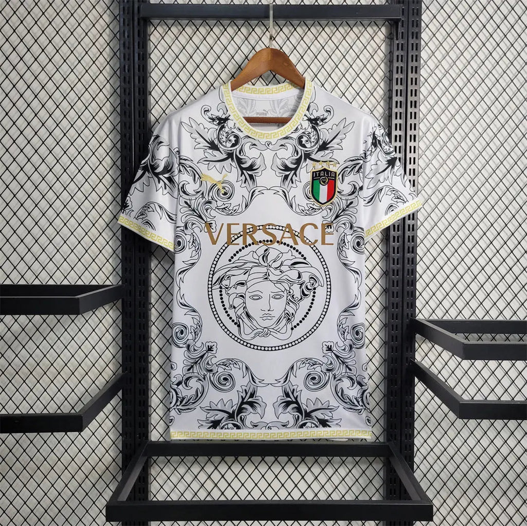 MAILLOT ITALIE VERSACE BLANC 2023/2024