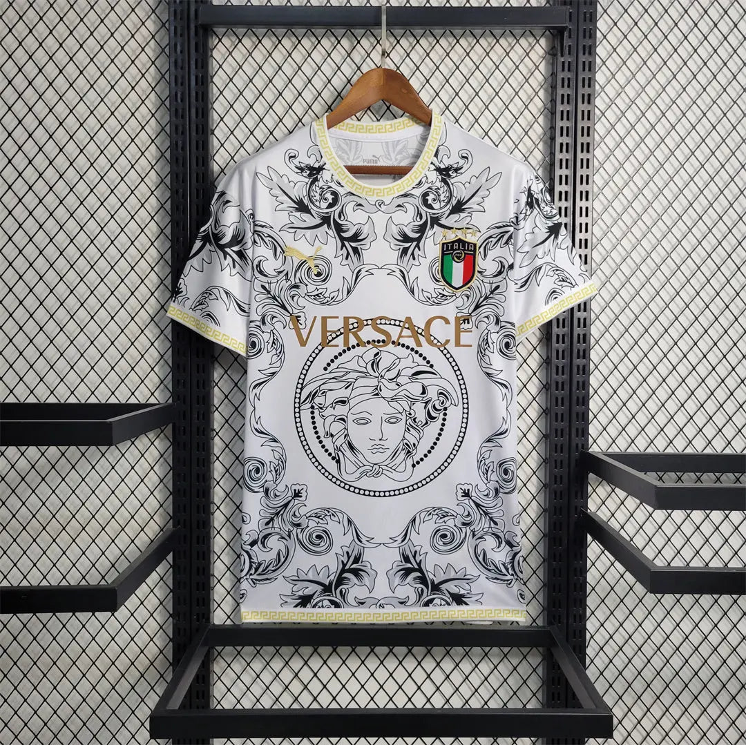 MAILLOT ITALIE VERSACE BLANC 2023/2024