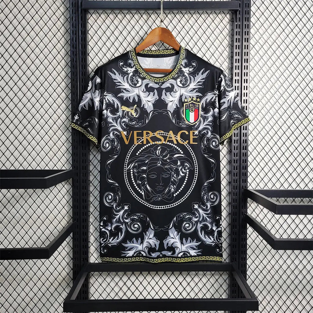 MAILLOT ITALIE VERSACE NOIR 2023/2024